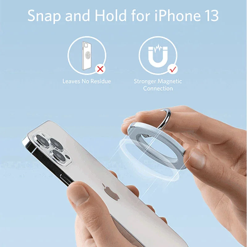 Anker Magnetic Phone Grip (MagGo) - Blue - Tashqila Anker Magnetic Phone Grip (MagGo) - Blue - Tashqila